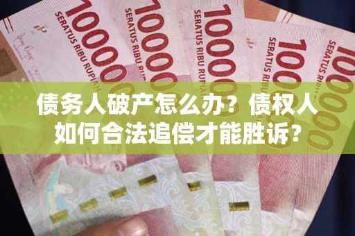 武汉债务人破产怎么办？债权人如何合法追偿才能胜诉？