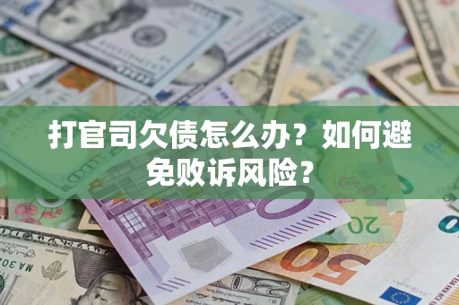 武汉打官司欠债怎么办？如何避免败诉风险？