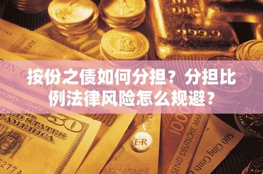 武汉按份之债如何分担？分担比例法律风险怎么规避？