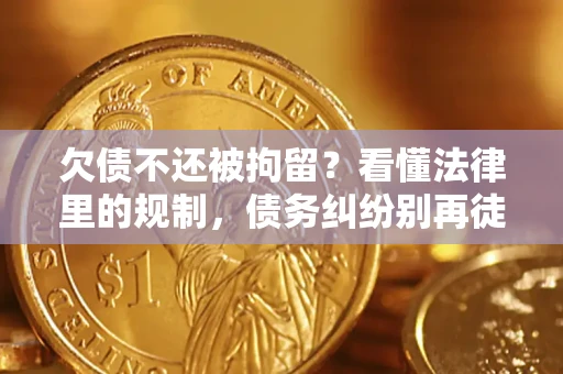 武汉欠债不还被拘留？看懂法律里的规制，债务纠纷别再徒劳奔波