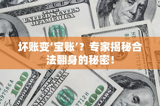 武汉坏账变‘宝账’？专家揭秘合法翻身的秘密！