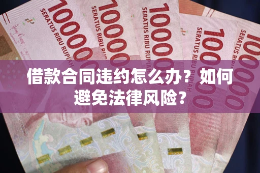 武汉借款合同违约怎么办？如何避免法律风险？