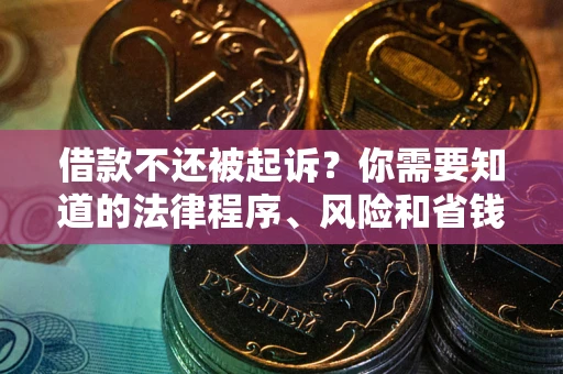 武汉借款不还被起诉？你需要知道的法律程序、风险和省钱技巧